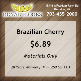 Brazilian Cherry $6.89 Materials Only