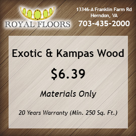 Exotic Wood and Kampas Wood $6.39 Materials Only